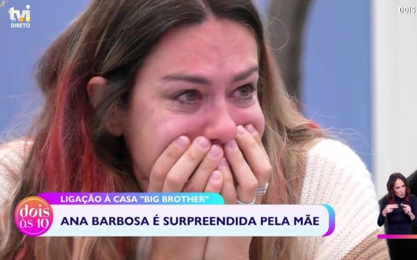 Big Brother. Ana Barbosa em lágrimas com surpresa da mãe