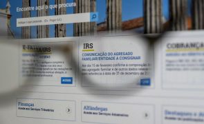Mais 570 mil agregados familiares isentos de IRS em 2022