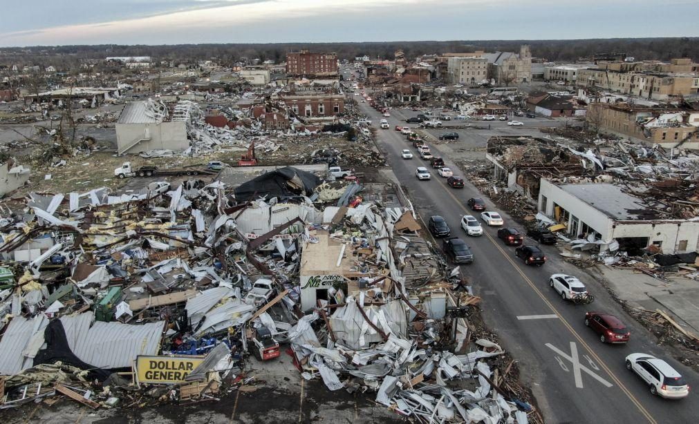 Tornados nos EUA causam pelo menos 80 mortos no Kentucky
