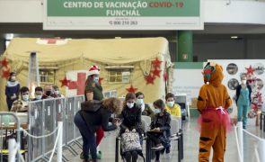 Crianças já estão a ser vacinadas na Madeira em ambiente animado
