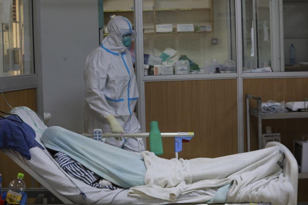 Casos de covid-19 em África até