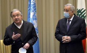 Guterres no Líbano para visita de solidariedade com país dividido e em crise