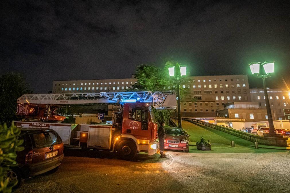 Polícia Judiciária investiga incêndio no Hospital de São João