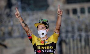 Ciclista esloveno Primoz Roglic renova com a Jumbo-Vista até 2025