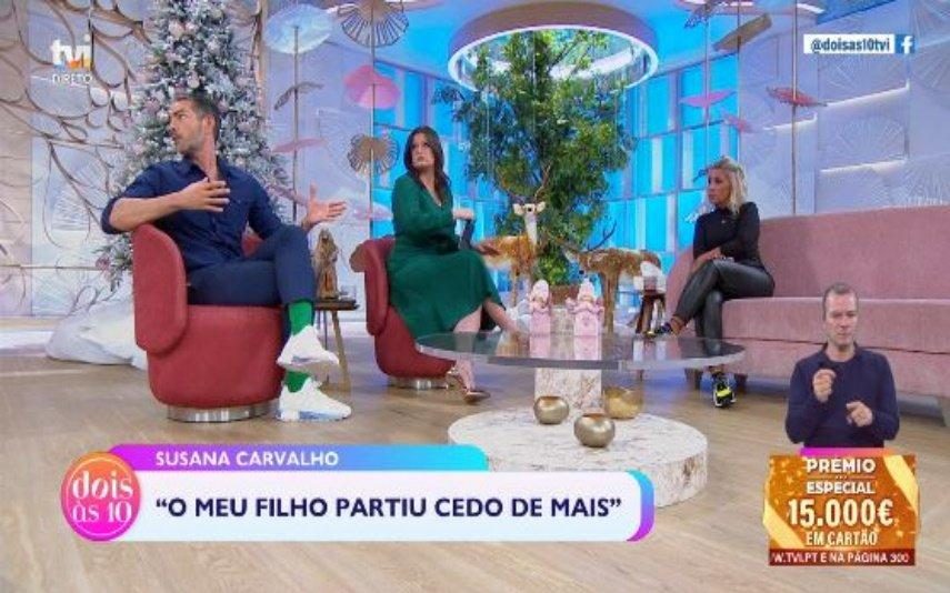 Cláudio Ramos rasga produção da TVI em direto: «Não dá»