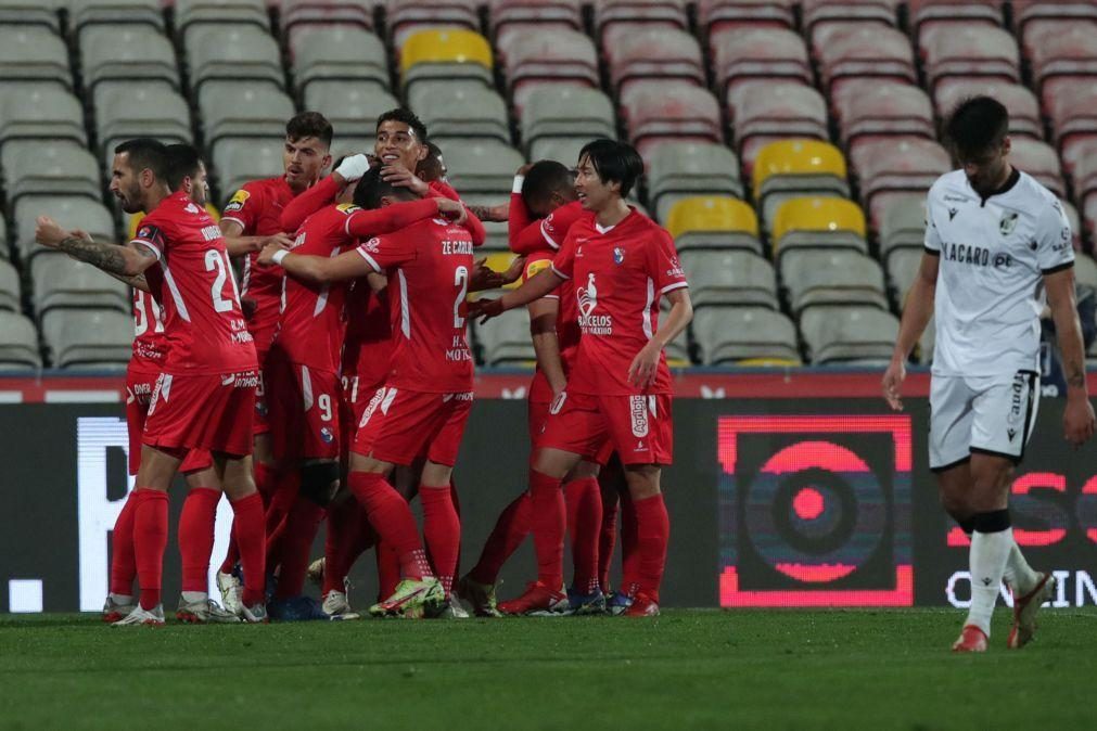 Gil Vicente vence Vitória de Guimarães e sobe ao quinto lugar da I Liga