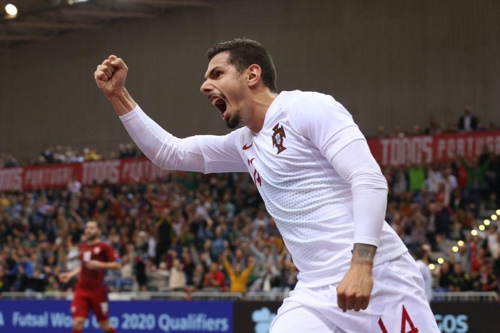 Futsal/Euro: Bruno Coelho apela para Portugal manter 