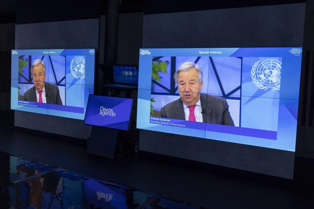 António Guterres denuncia 