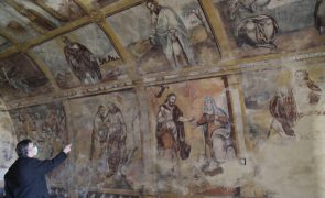 Moncorvo tem ermida do século XVI com  40 painéis a fresco ao estilo da Capela Sistina