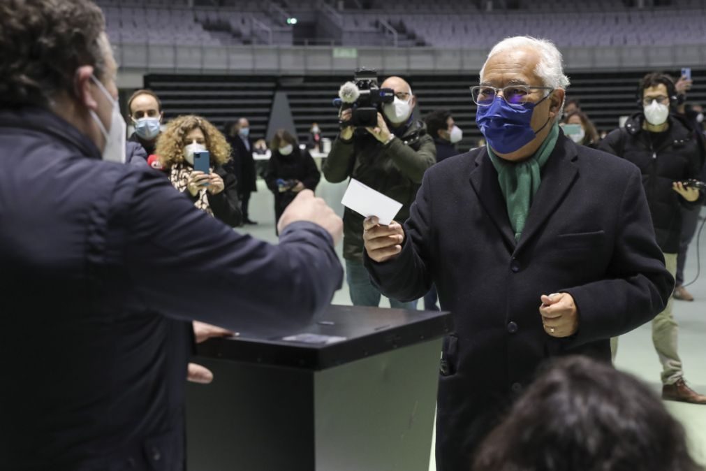 Legislativas: Costa afirma que estão criadas todas as condições de segurança para o voto