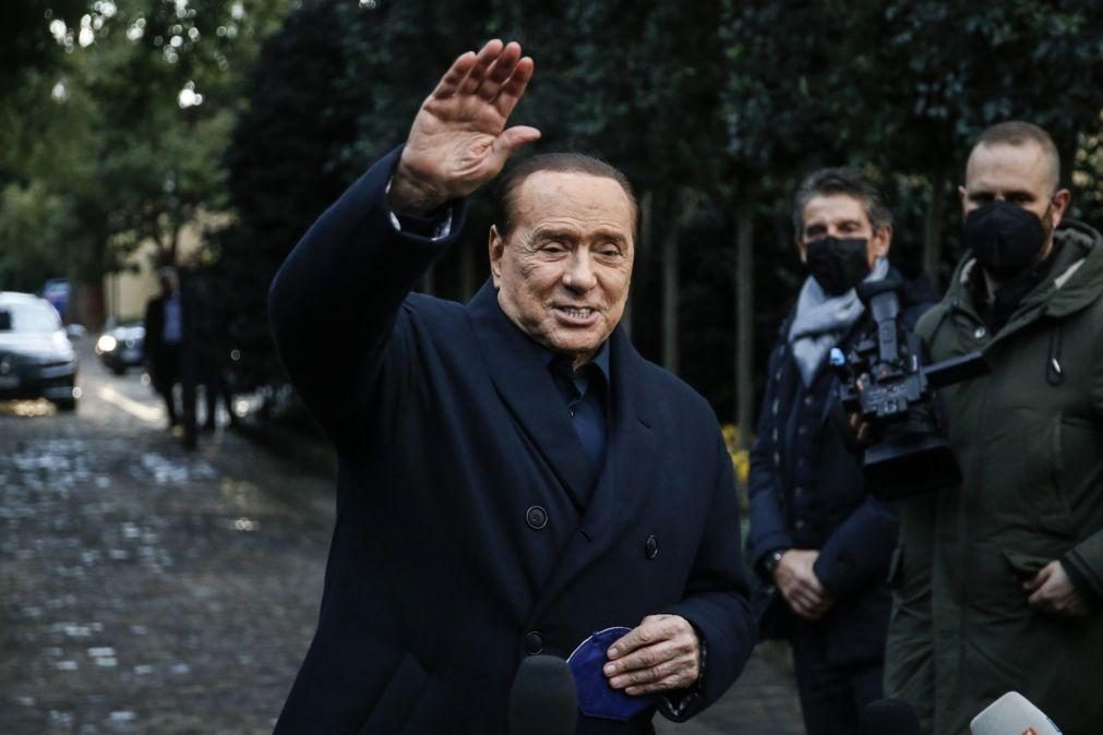 Berlusconi fez exames médicos antes de abandonar corrida à presidência de Itália
