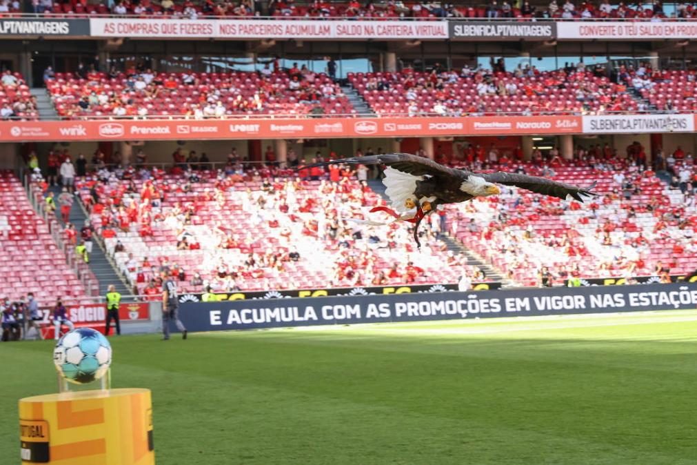 Benfica a perder ao intervalo contra o Gil Vicente [veja o golo e os casos]