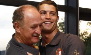 Scolari recorda como contou a Cristiano Ronaldo que o pai tinha morrido