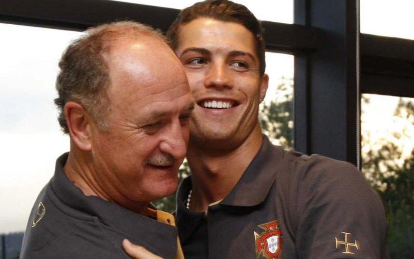 Scolari recorda como contou a Cristiano Ronaldo que o pai tinha morrido