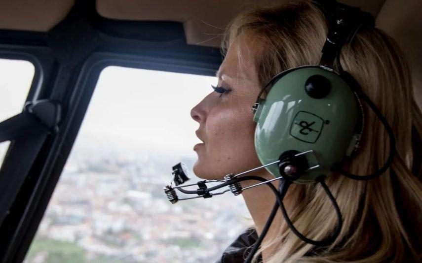 O desabafo de Cristina Ferreira a bordo de um helicóptero