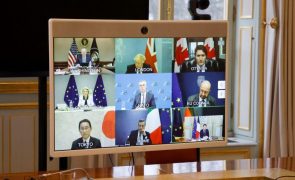 Ucrânia: Líderes do G7 unidos em condenar 