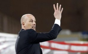 LE: Treinador do Mónaco 'desconhece' Braga, Gelson Martins feliz pelo regresso