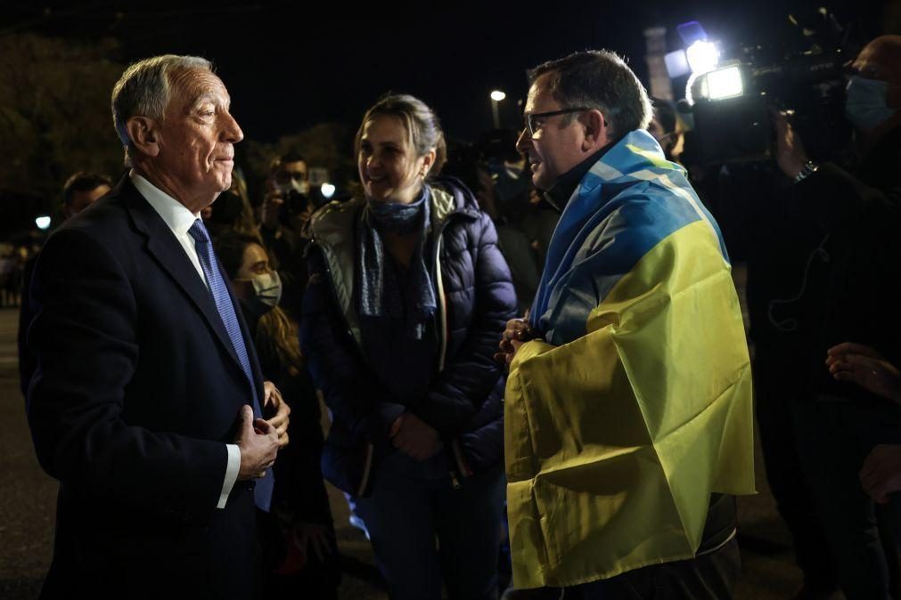 Ucrânia: Marcelo ouviu um 