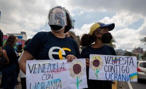Ucrânia: Portugal e outras 21 representações diplomáticas na Venezuela acusam Moscovo de violar carta da ONU