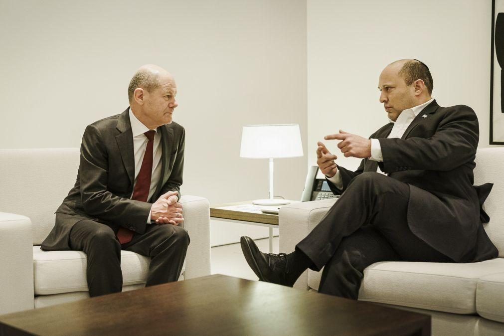 Ucrânia: Bennett e Scholz falam sobre reunião com Putin
