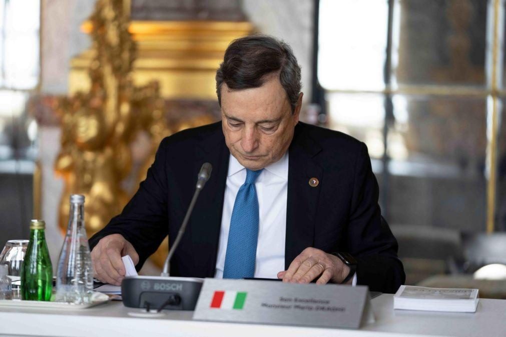 UE/Cimeira: Sem dívida comum é impossível cumprir metas na energia e clima - Draghi