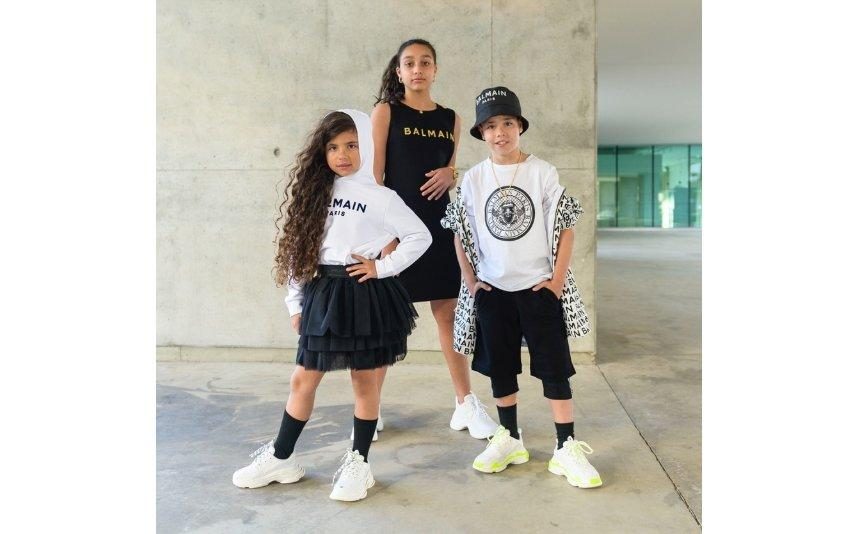 Ariana, Ricky e Kauana Quaresma posam para marcas de luxo