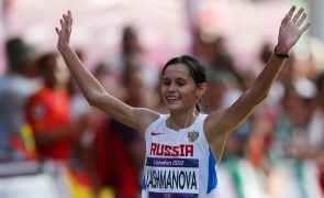 Russa Lashmanova perde por doping ouro dos 20 km marcha de Londres2012