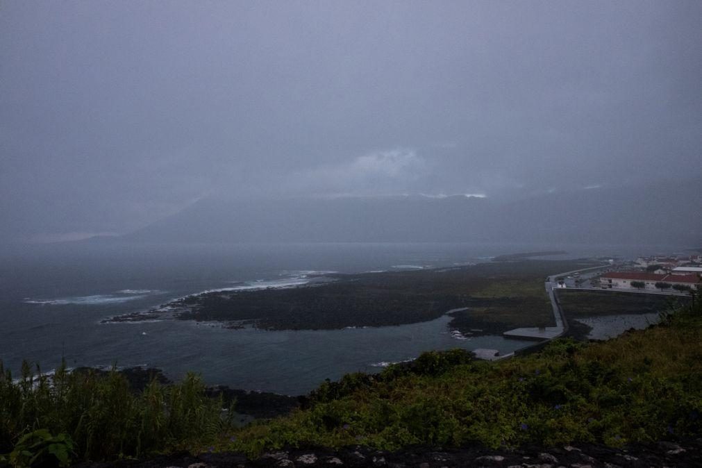 Aviso amarelo devido a chuva prolongado em sete ilhas dos Açores