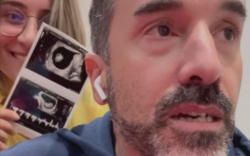 Marco Horácio revela de forma original que vai ser pai pela segunda vez [vídeo]