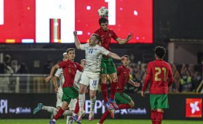 Portugal empata com Islândia e perde primeiros pontos na qualificação para Europeu sub-21