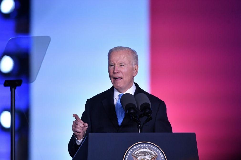 Ucrânia: Biden diz que Putin