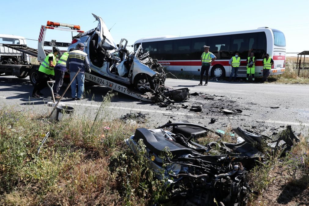 Mortes em acidentes rodoviários recuam em Portugal em 2021