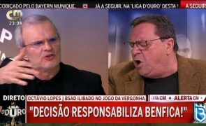 Octávio Lopes e João Malheiro pegam-se em direto na CMTV