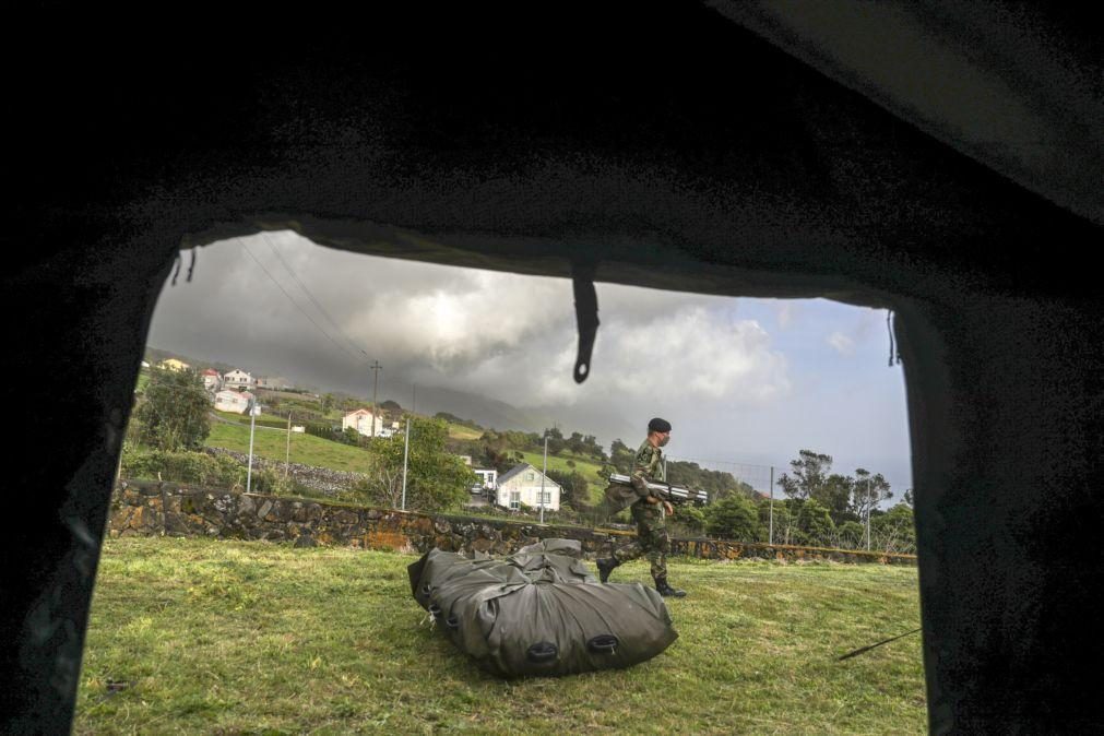 Açores: São Jorge com reforço de 100 operacionais para resposta em catástrofe