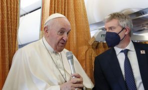 Ucrânia: Papa diz que visita a Kiev está 