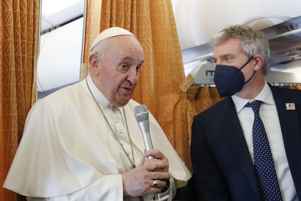 Ucrânia: Papa diz que visita a Kiev está 