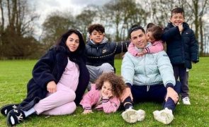 Cristiano Ronaldo refugia-se em Georgina Rodríguez e nos filhos: 