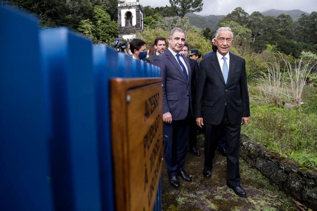 Açores/Sismos: Presidente da República visita ilha de São Jorge na Páscoa