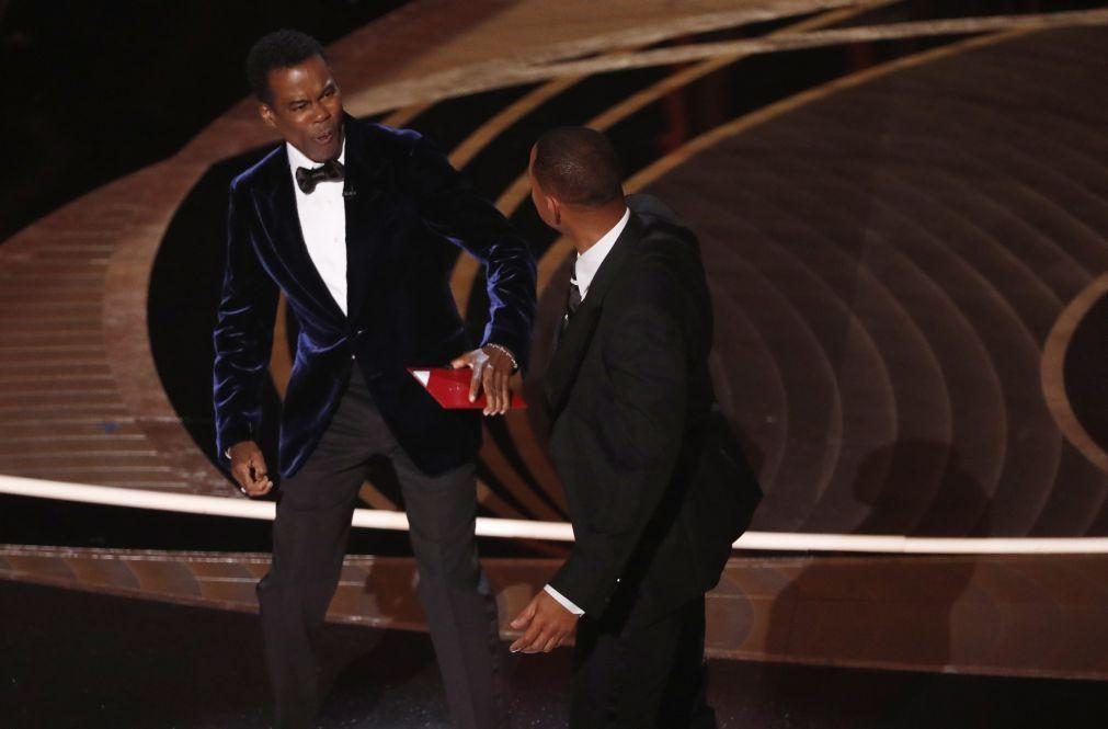 Will Smith é banido da cerimónia dos Óscares durante 10 anos -- Academia