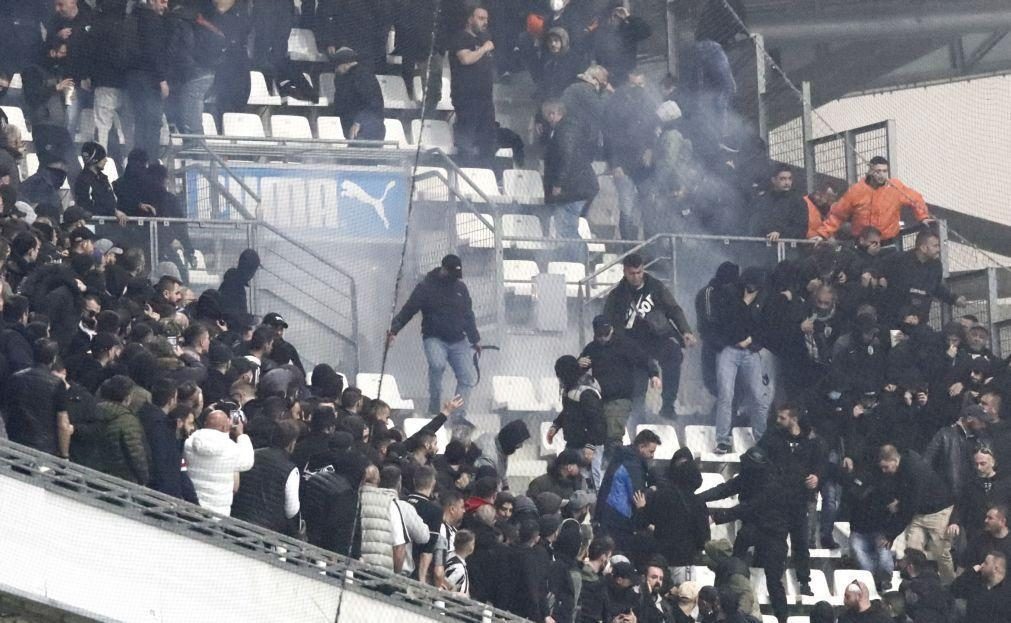 Conflitos entre adeptos de Marselha e PAOK levaram a 13 detenções