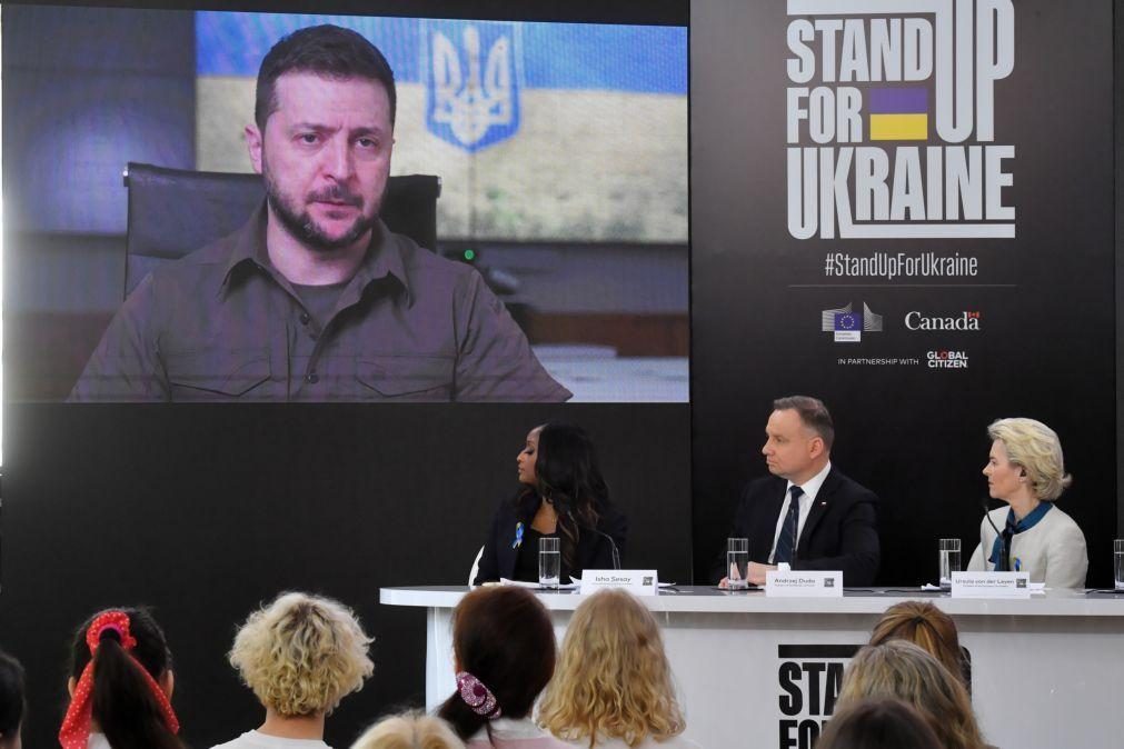 Campanha internacional angariou mais de 10 mil milhões de euros para a Ucrânia
