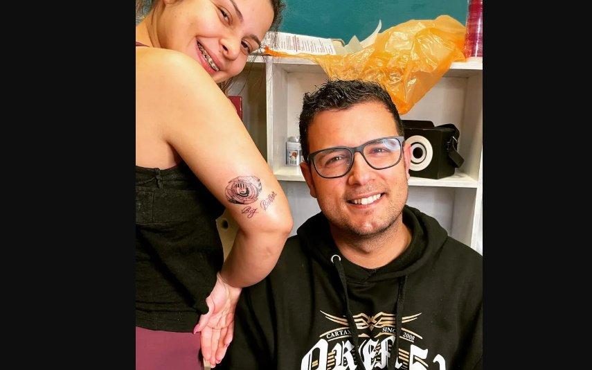 Sandrina Pratas faz tatuagem insólita sobre Big Brother [fotos]