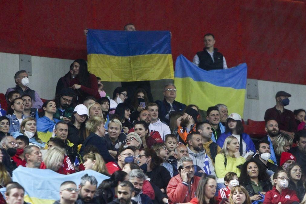 Ucrânia: Clube de futebol Shakhtar Donetsk abre digressão pela paz