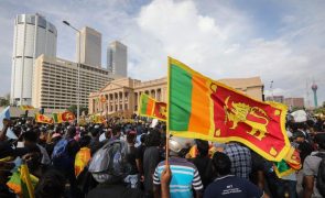 Manifestação contra presidente do Sri Lanka prossegue pelo segundo dia consecutivo