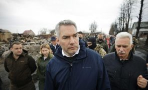 Ucrânia: Chanceler austríaco reúne-se com Putin na segunda-feira em Moscovo