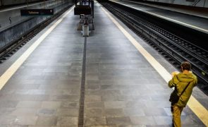 Circulação do Metro de Lisboa retomada às 10:30 após greve parcial
