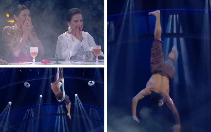 Concorrente de Got Talent Portugal sofre queda durante atuação [vídeo]