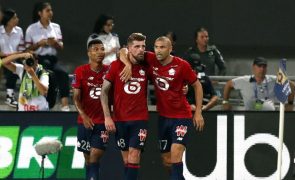 Xeka marca único golo do Lille, mas não evita derrota caseira com o Lens