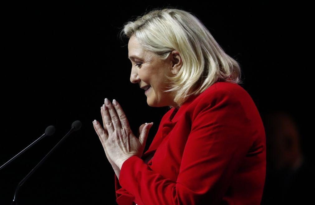 França/Eleições: Vitória de Le Pen seria desastrosa para UE e agradaria a Putin