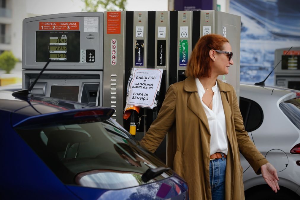Crise/Energia: Gasóleo sobe 4 cêntimos a partir de hoje e preço da gasolina mantém-se